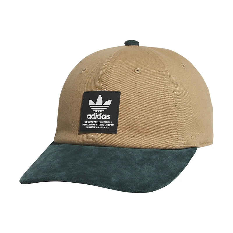 Unisex adidas Brown/Green Terrace Strapback Hat