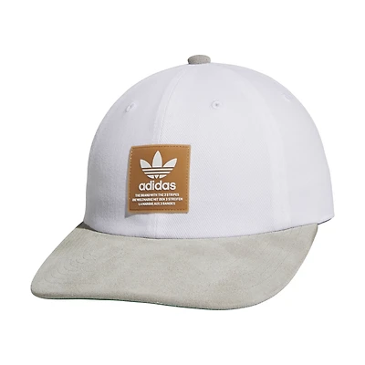 Unisex adidas  White/Gray Terrace Strapback Hat