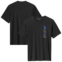 Men's TravisMathew Black Los Angeles Dodgers Sunset Slam 2.0 T-Shirt