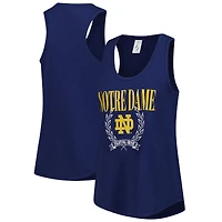 Women's ZooZatz Navy Notre Dame Fighting Irish Everyday Tank Top