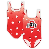 Youth ZooZatz Scarlet Ohio State Buckeyes Dance Leotard