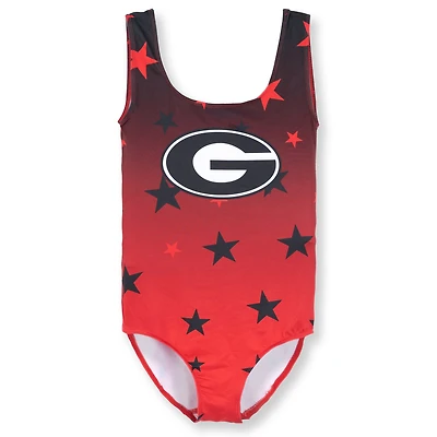 Youth ZooZatz Red Georgia Bulldogs Dance Leotard