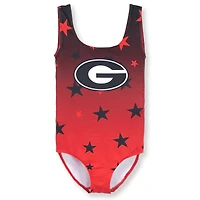Youth ZooZatz Red Georgia Bulldogs Dance Leotard