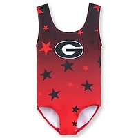 Toddler ZooZatz Red Georgia Bulldogs Dance Leotard