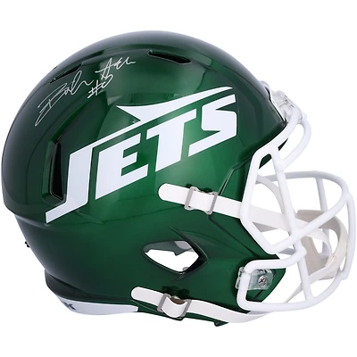 Braelon Allen New York Jets Autographed Riddell 2024 Speed Replica Helmet