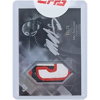 Mike Singletary Chicago Bears Autographed 2015 Topps Diamond Silver Ink Tri-Color Patch Relic #DAPC-MSI #7/75 Card