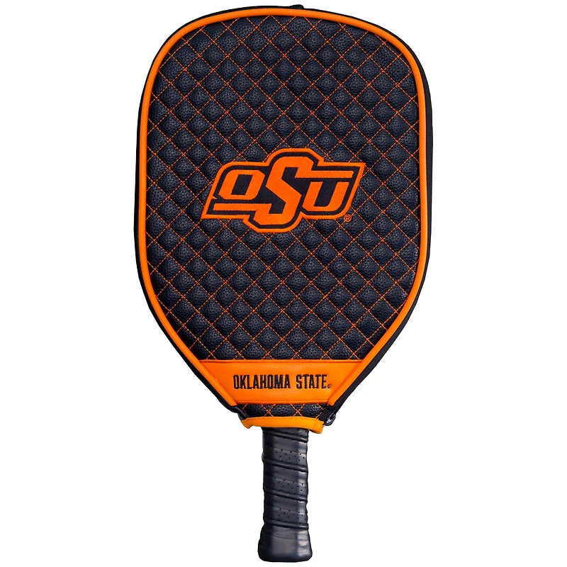 Oklahoma State Cowboys Quilted Pickleball Paddle Cover