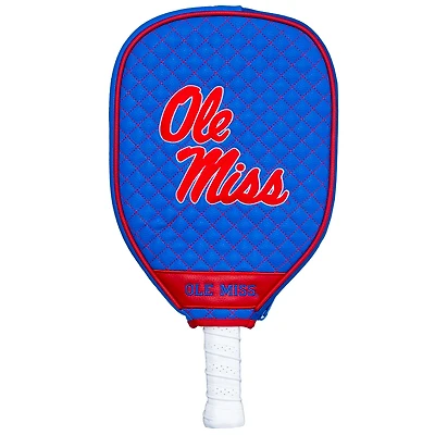 Ole Miss Rebels Quilted Pickleball Paddle Cover