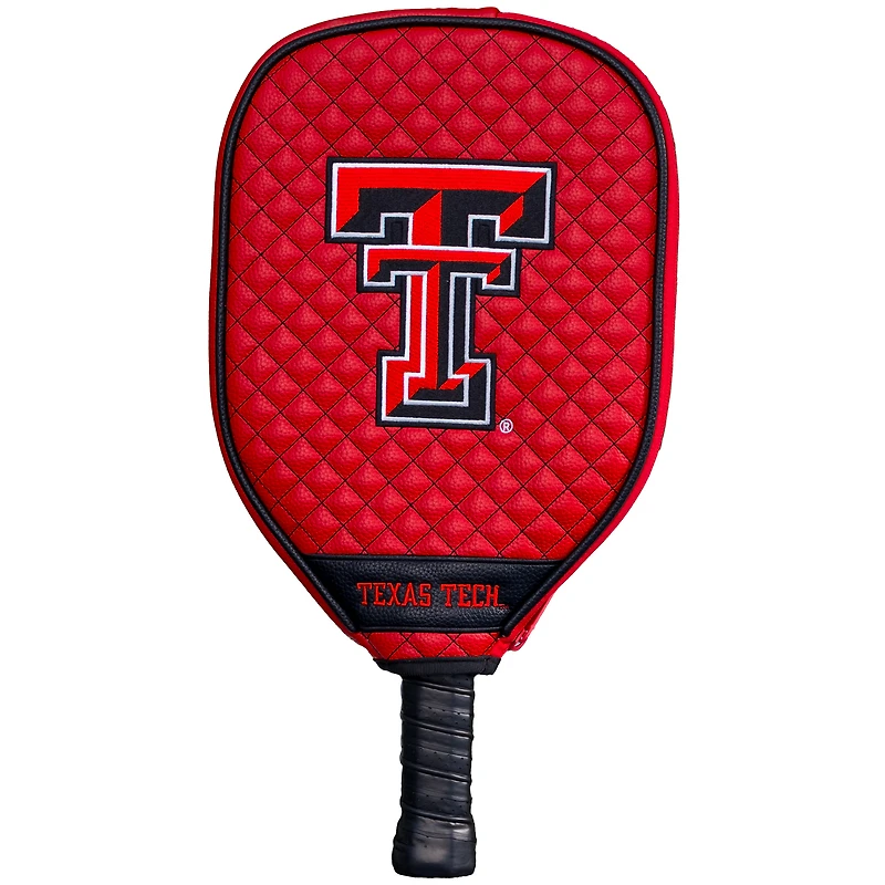 Texas Tech Red Raiders Quilted Pickleball Paddle Cover