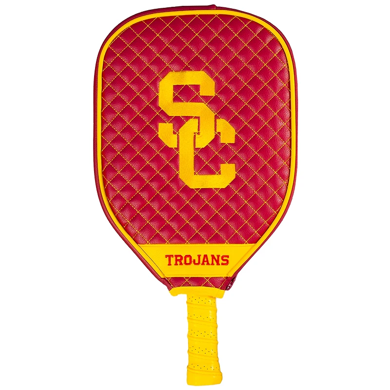 USC Trojans Quilted Pickleball Paddle Cover