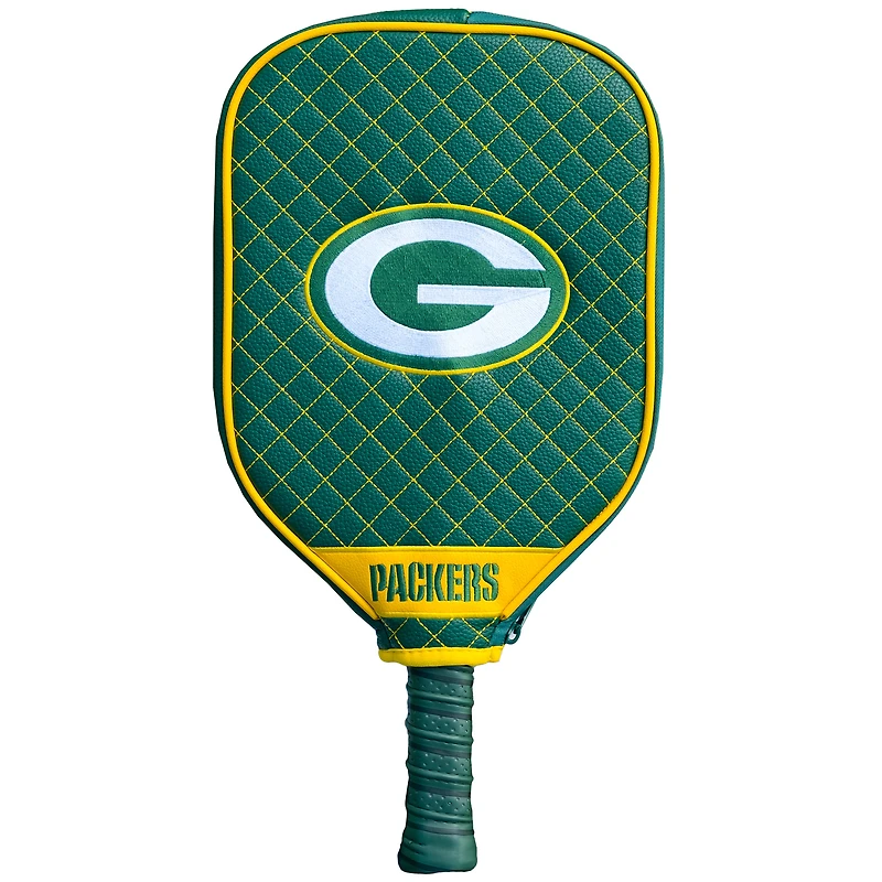 Green Bay Packers Quilted Pickleball Paddle Cover