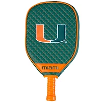 Miami Hurricanes Quilted Pickleball Paddle Cover