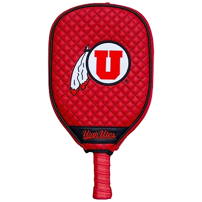 Utah Utes Quilted Pickleball Paddle Cover