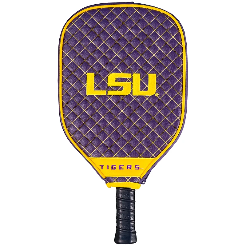 LSU Tigers Quilted Pickleball Paddle Cover