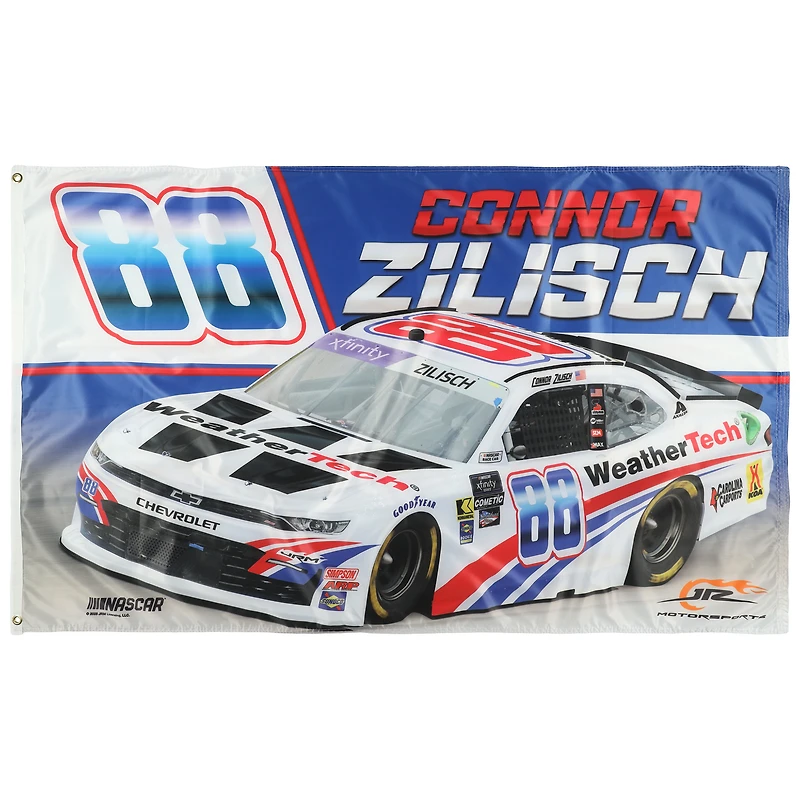 WinCraft Connor Zilisch One-Sided Deluxe 3' x 5' Flag
