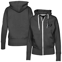 Women's Levelwear  Black Carolina Hurricanes Gardinia Nightfall Full-Zip Hoodie Jacket