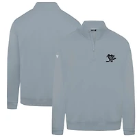 Men's Levelwear  Gray Pittsburgh Penguins Murray Nightfall Quarter-Zip Jacket