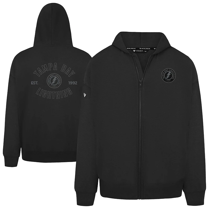 Men's Levelwear Tampa Bay Lightning Uphill Abyssal Full-Zip Hoodie