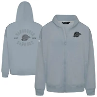 Men's Levelwear  Gray Vancouver Canucks Uphill Abyssal Full-Zip Hoodie