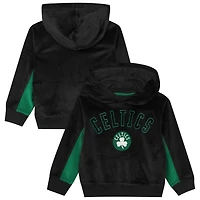 Preschool Outerstuff  Black Boston Celtics Velour Hoodie