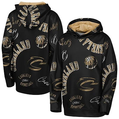 Youth Outerstuff  Black Cleveland Cavaliers Moving Violation Hoodie
