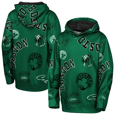 Youth Outerstuff Green Boston Celtics Moving Violation Hoodie
