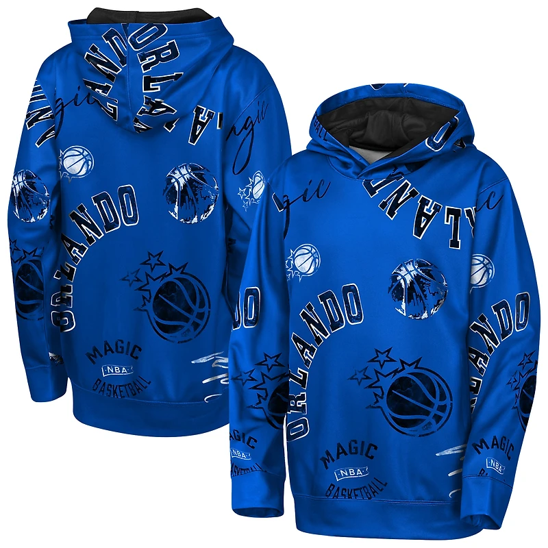 Youth Outerstuff Blue Orlando Magic Moving Violation Hoodie