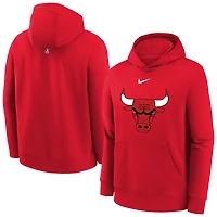 Youth Nike Red Chicago Bulls 2025/26 Club Fleece Hoodie