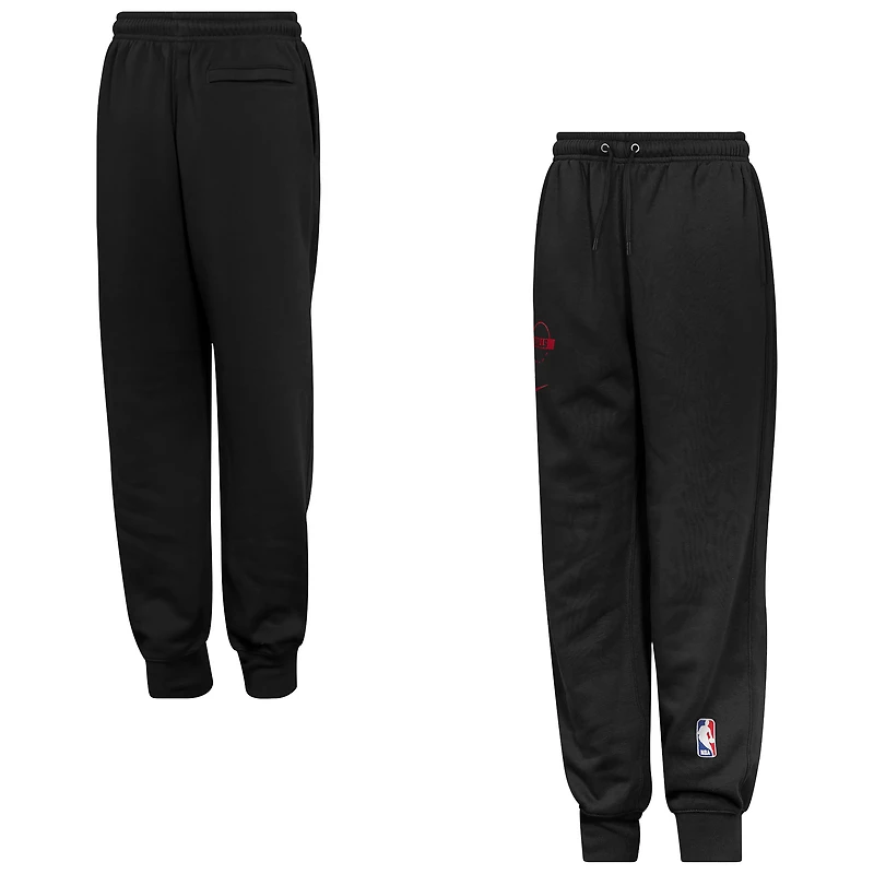 Men's Nike Black Chicago Bulls Club Fleece Practice Jogger Pants