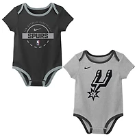 Infant Nike San Antonio Spurs Two-Piece Bodysuit Set