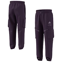 Men's adidas  Dark Purple Mercedes-AMG Petronas F1 Team Premium Woven Cargo Pants