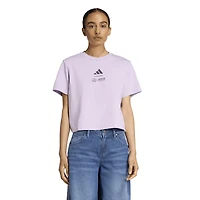 Women's adidas  Purple Mercedes-AMG Petronas F1 Team Premium Woven Crop Top