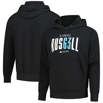 Men's adidas George Russell Black Mercedes-AMG Petronas F1 Team Driver Wear Hoodie