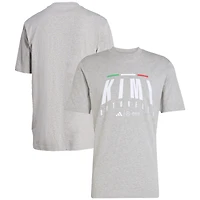 Men's adidas Kimi Antonelli Gray Mercedes-AMG Petronas F1 Team Driver Wear T-Shirt