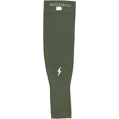 Brandon Nimmo New York Mets Game-Used Green Bruce Bolt Arm Sleeve vs. Miami Marlins on May 19, 2024