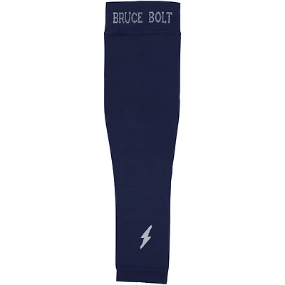 Brandon Nimmo New York Mets Player-Issued Navy Bruce Bolt Arm Sleeve from the 2024 MLB Season