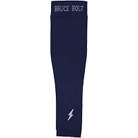 Brandon Nimmo New York Mets Player-Issued Navy Bruce Bolt Arm Sleeve from the 2024 MLB Season
