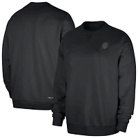 Men's Nike  Black Phoenix Suns Authentic Standard Issue Travel Performance Pullover Sweatshirt