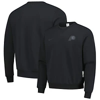 Men's Nike  Black Indiana Pacers Authentic Standard Issue Travel Performance Pullover Sweatshirt