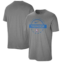 Men's Nike  Charcoal Oklahoma City Thunder Authentic Practice T-Shirt