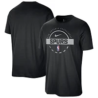 Men's Nike  Black San Antonio Spurs Authentic Practice T-Shirt