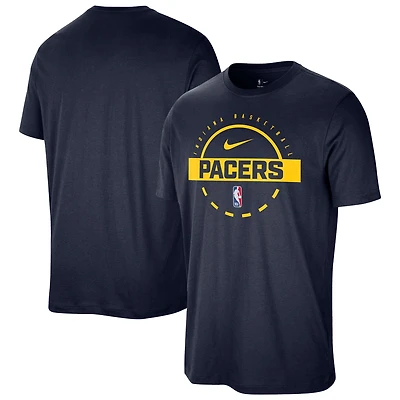 Men's Nike  Navy Indiana Pacers Authentic Practice T-Shirt