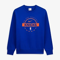 Men's Nike  Blue New York Knicks 2025/26 Authentic Practice Club Sweatshirt