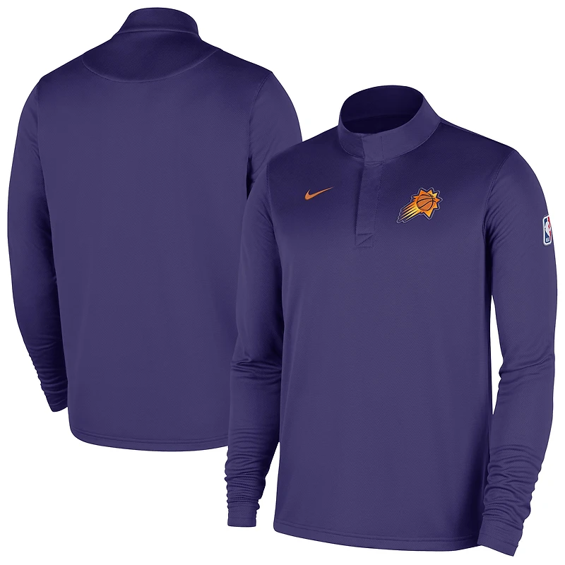 Men's Nike Phoenix Suns 2025/26 Authentic Coaches Quarter-Zip Pullover Jacket