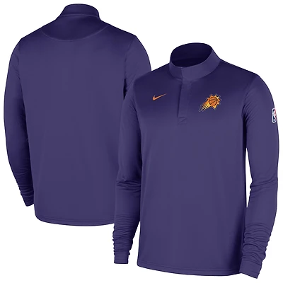 Men's Nike Phoenix Suns 2025/26 Authentic Coaches Quarter-Zip Pullover Jacket