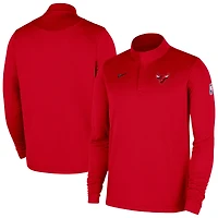 Men's Nike Chicago Bulls 2025/26 Authentic Coaches Quarter-Zip Pullover Jacket