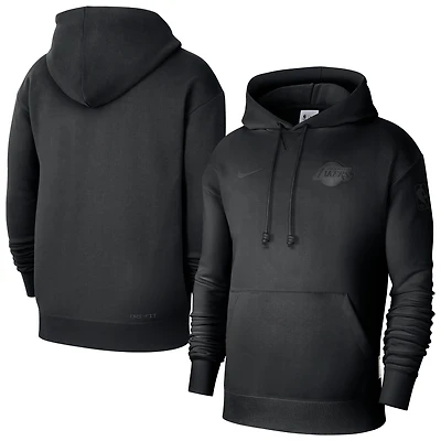Men's Nike  Black Los Angeles Lakers Authentic Travel Standard Issue Hoodie