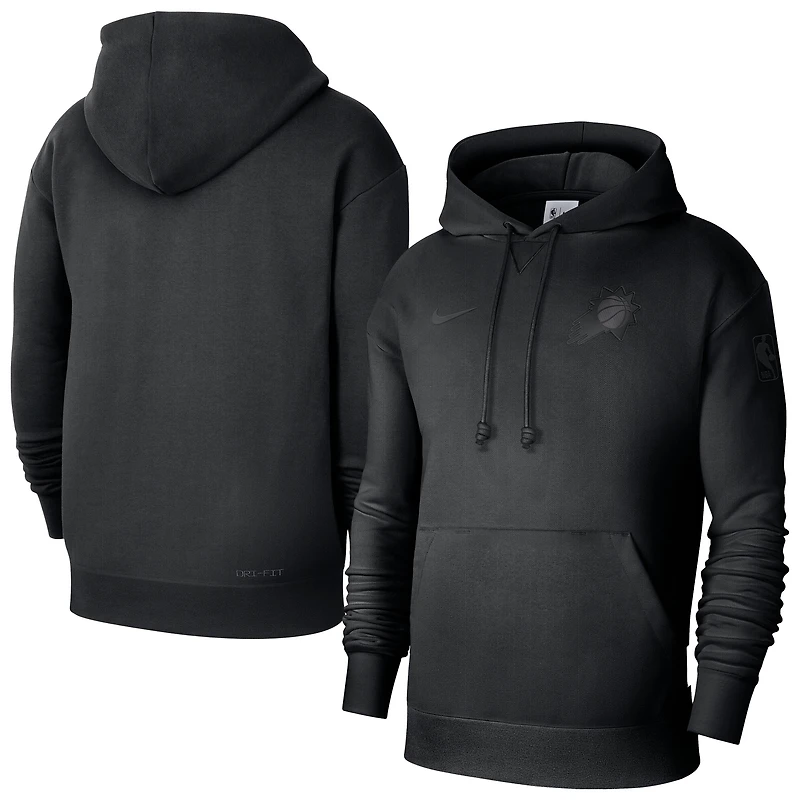 Men's Nike  Black Phoenix Suns Authentic Travel Standard Issue Dri-Fit Hoodie
