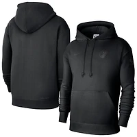 Men's Nike  Black Denver Nuggets Authentic Travel Standard Issue Dri-Fit Hoodie