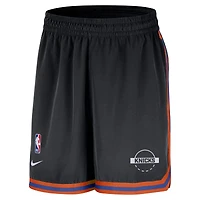 Men's Nike Black New York Knicks Authentic Practice DNA Woven Performance Shorts